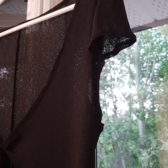 🤩4/$25 Sheer Black Beach Bathing Suit Coverup - Picture 4 of 5